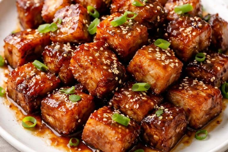 Korean BBQ Pork Belly Bites – featured image