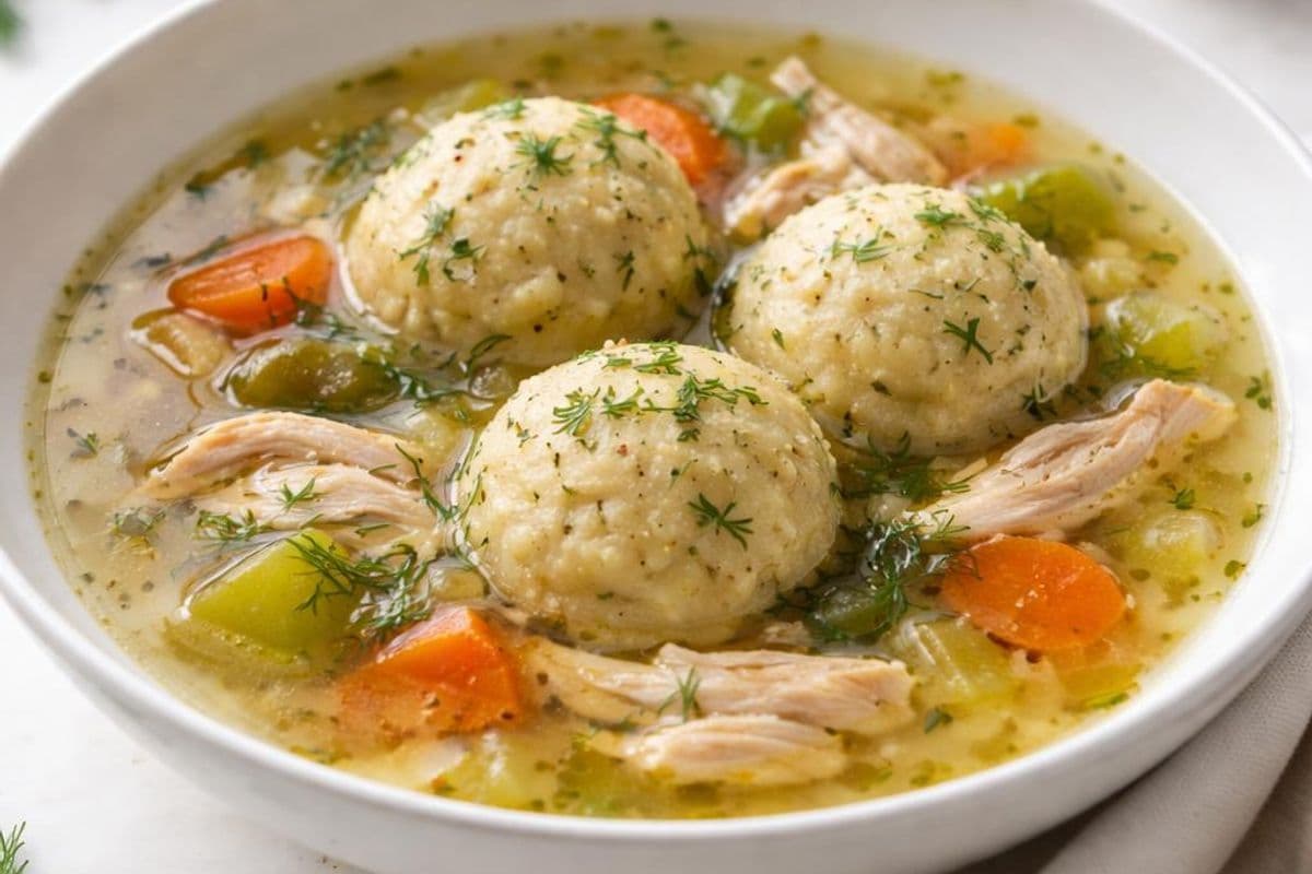 Jewish Chicken Soup with Matzo Balls – featured image