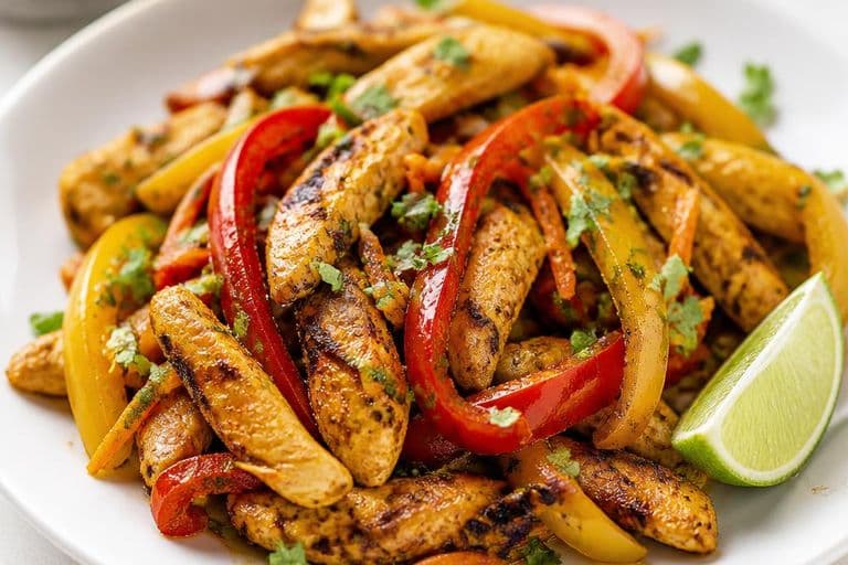 Hidden Veg Chicken Fajitas