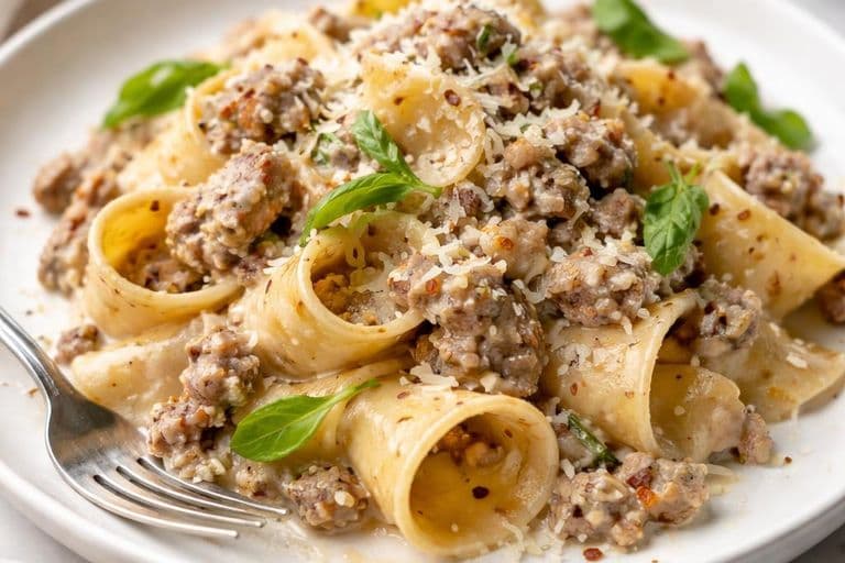 Creamy Italian Sausage Ragu with Fennel