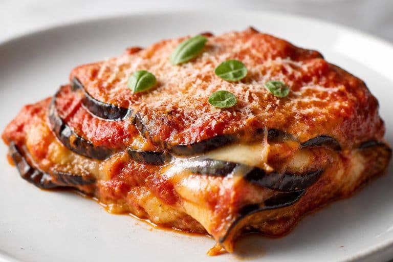 Aubergine Parmigiana (Melanzane alla Parmigiana)