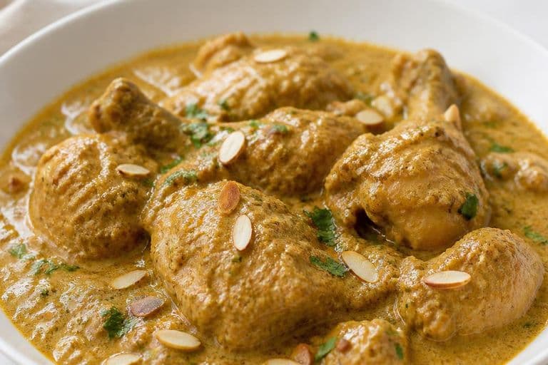 Chicken Korma (Creamy Almond Korma)