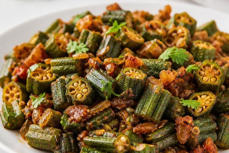 Bhindi Masala (Dry Okra Masala)