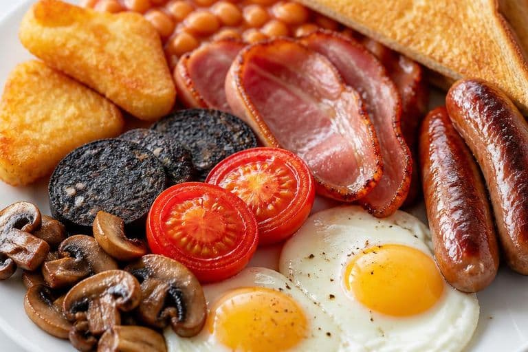 Classic Full English Breakfast (serves 4)