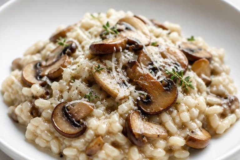 Creamy Mushroom Risotto