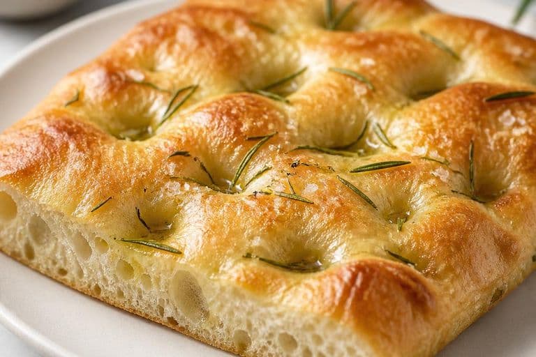 Classic Ligurian Focaccia (No‑Knead)