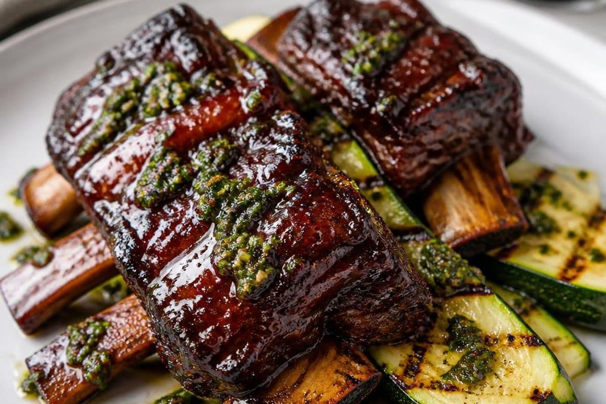 Sticky Stout and Maple Beef Short Ribs — Father's Day BBQ Centrepiece – featured image