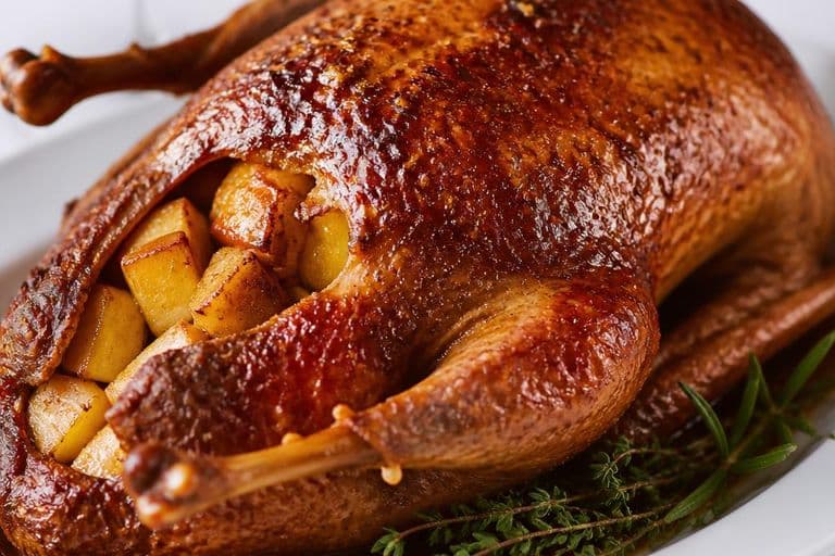 Michaelmas roast goose