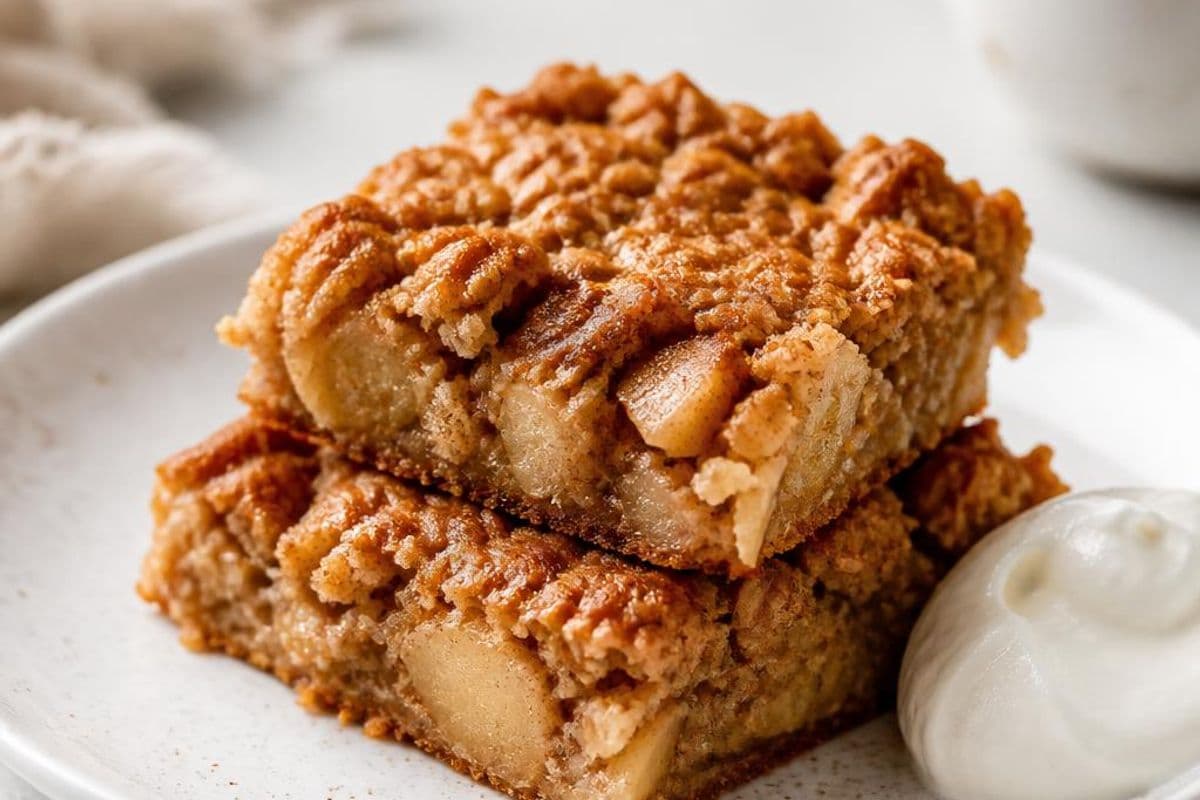 September Apple & Maple Oat Traybake – featured image
