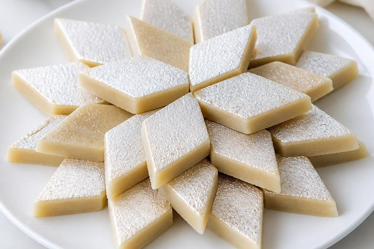 Kaju Katli (cashew burfi) – featured image