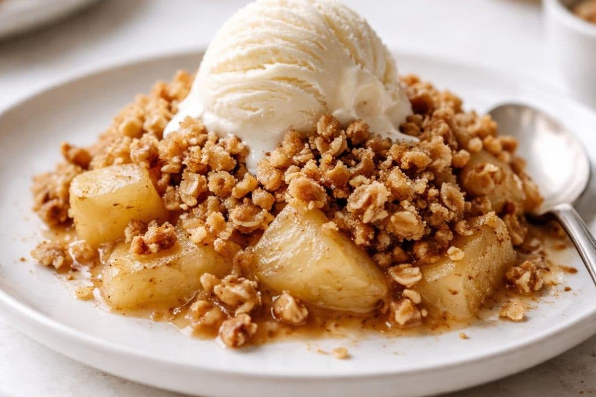 Autumn Bramley Apple Crumble – featured image