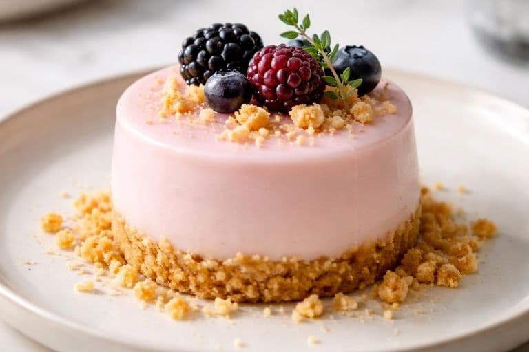 Sloe Gin Posset with Shortbread Crumb – featured image